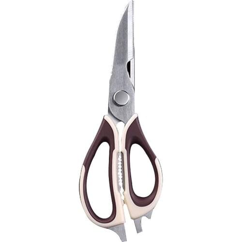 Poultry Fish Chicken Shear Kitchen Food Scissor Stainless Steel Multifunction Kitchen Food Vigorously Scissors Household Tools