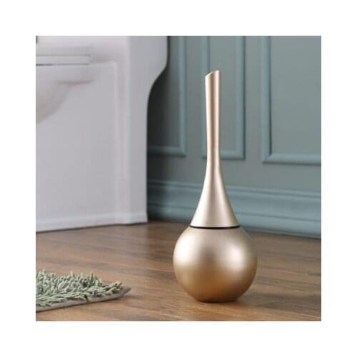 Floor-standing Toilet Brush Set with stainless steel Base Toilet Cleaning Bathroom Brush for Toilet WC Accessories