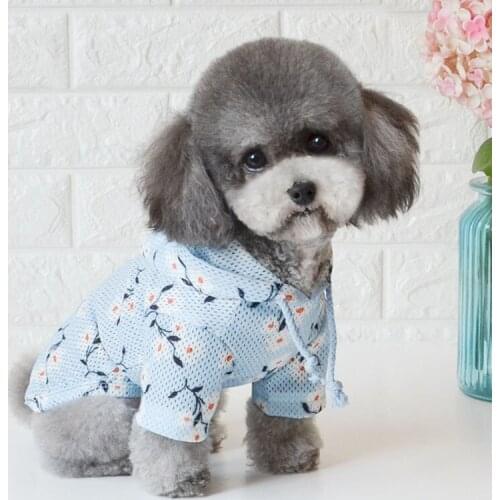 Dog Clothes for Small Dogs Summer Dog Jacket for French Bulldog Pet Clothing for Chihuahua Windbreaker for Yorkie Puppy Apparel