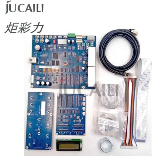 Jucaili Hoson Board for Epson xp600 double head board upgrade kit for DX10/11 ECO Solvent Printer Net version flat cable board