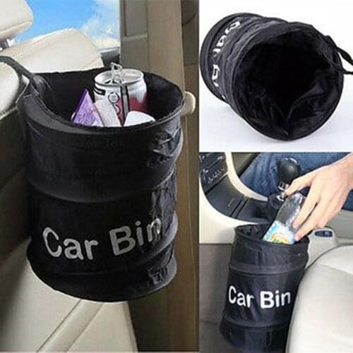 Arrival Wastebasket Trash Can Litter Container Car Auto Garbage Bin/Bag Waste Bins Household Cleaning Tools Accessories