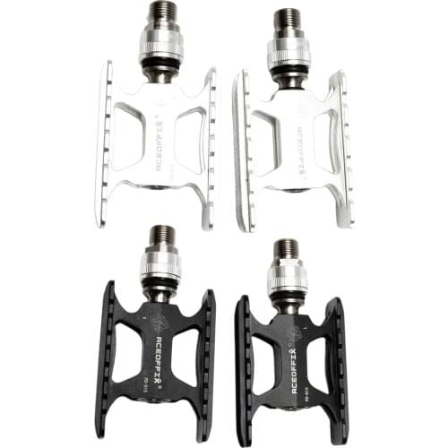 Sturdy and Lightweight Bike Quick Release Pedals Bicycle Platform Hollow Pedal for Brompton Mountain Bicycle Cycling