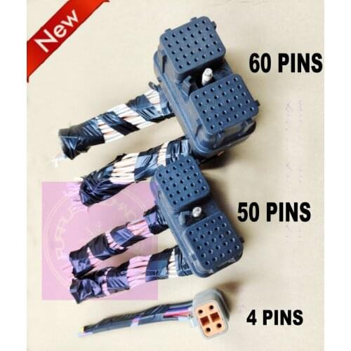 Excavator engine computer board ECU connector plug for komatsu PC200/220/210/240/360-8