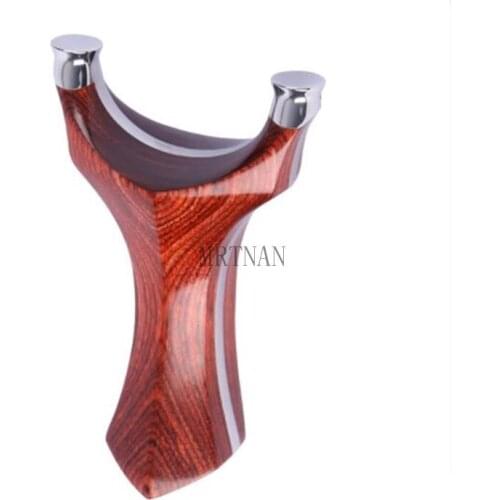 Outdoor Hunting Shooting Slingshot Stainless Steel Bracket Adult Game Shooting High Quality Slingshot 2021 New Year Gift