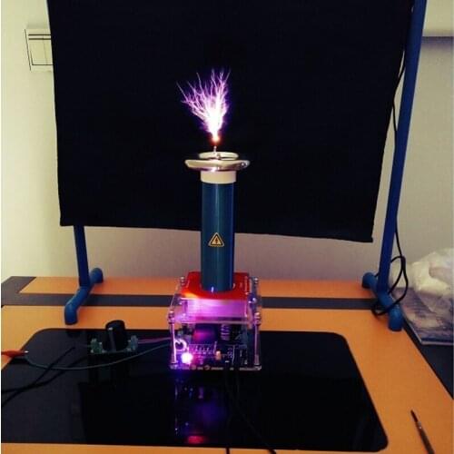Tesla Coil Solid State Music Tesla Coil Finished Artificial Lightning Integration