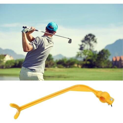 Golf Swinging Swing Angle Training Tool Wrist Control Gesture Plastic Trainer Golf Posture Aid