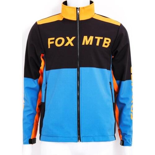 FOXMTB autumn winter cycling jacket man women giacca mtb bicycle clothing windproof bike running coat chaqueta ciclismo hombre