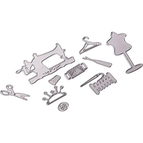 Sewing Accessories Style Metal Cutting Dies Mold Scrapbook Paper Craft DIY Stencil Includes 10 Small Crafts