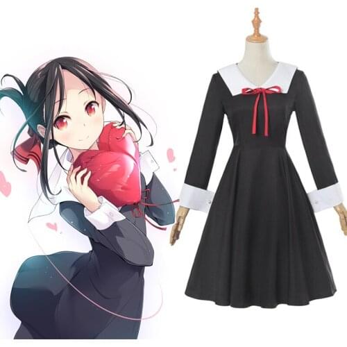 Anime Kaguya Sama Love is War Cosplay Costumes Kaguya Shinomiya Cosplay Costume Halloween Party Women School Uniform Skirt Dress
