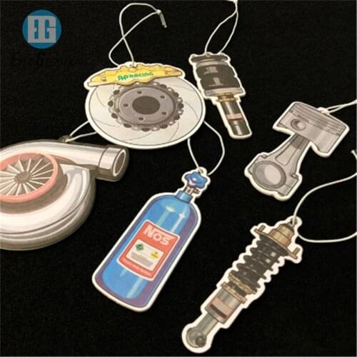 Custom Paper Car Hanger Car Air Freshener