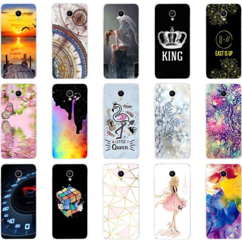 For Meizu M5 Case cute cartoon For Meizu M 5 Case phone Case Soft Silicone Cover full protective For Meizu M5 Bags coque capa