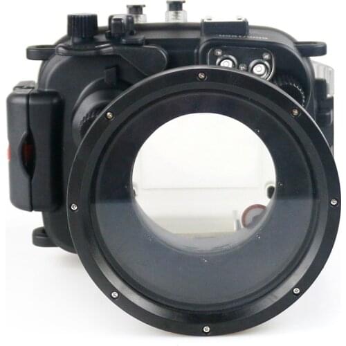 130FT/40M For Canon PowerShot G1 X Mark II Underwater Depth Diving Case for Canon G1X II Waterproof Camera Housing Cover Box