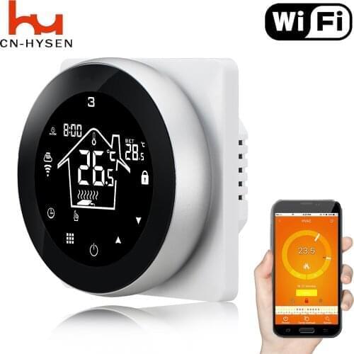Digital Room Programmable Thermostat Underfloor Electrical Heating Temperature Controller Tuya APP Smart Life Control