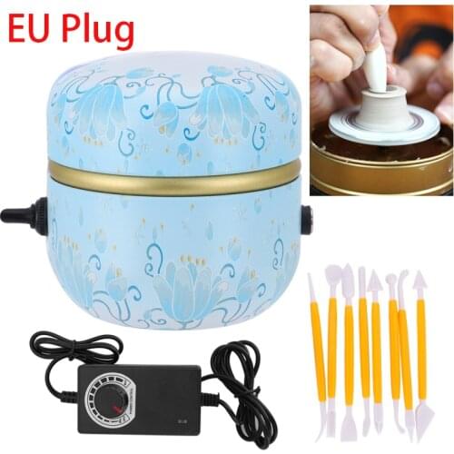Ceramic Machine Electric Pottery Machine Electric Pottery Wheel Ceramic Machine Pottery DIY Machine Stepless Speed Regulation
