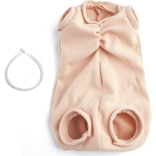RBG DIY Kit Doll Cloth Body Reborn Baby Parts Toy 20 Inches 23 Inches