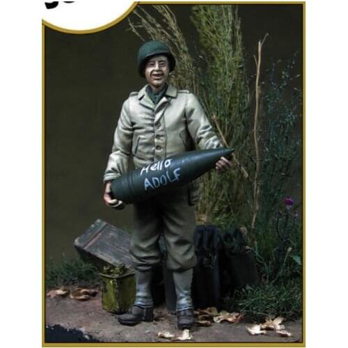 New Unassembled 1/35 US stand - Holding Ammo Resin Kit DIY Toys Unpainted resin model