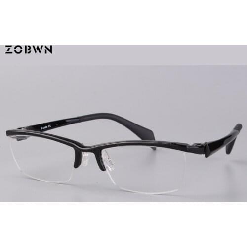 2018 New Arrival classic Optical Eyeglasses quadros Business Men Prescription Eye Glasses Successful Man Eyewear Extremely Light