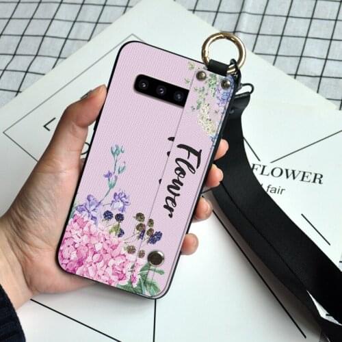 Wrist Strap Case For Samsung Galaxy Note 5 8 9 Phone Cover Necklace Lanyard For Samsung S6 S7 Edge S8 S9 Plus S10 E Lite