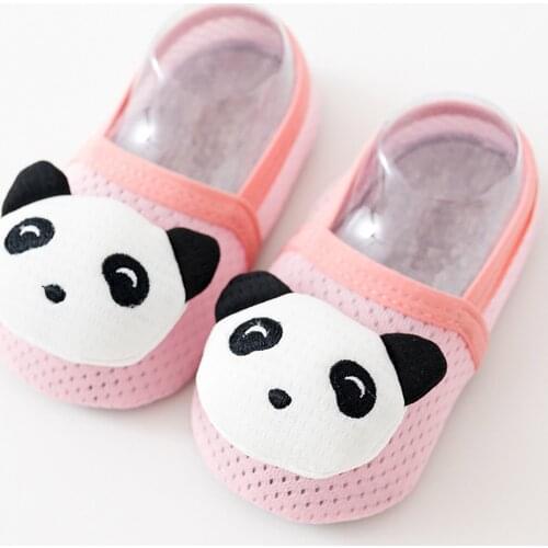TELOTUNY Baby Kids Boys Girls Cartoon Cat The Floor Socks Barefoot Aqua Socks Cotton Non-Slip Summer children indoor Shoes