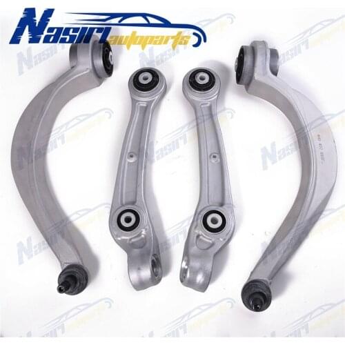 4pcs Set of Front Lower Control Arm Kit For Audi A8 S8 2008 2009 2010 2011 2012 2013 2014 2015
