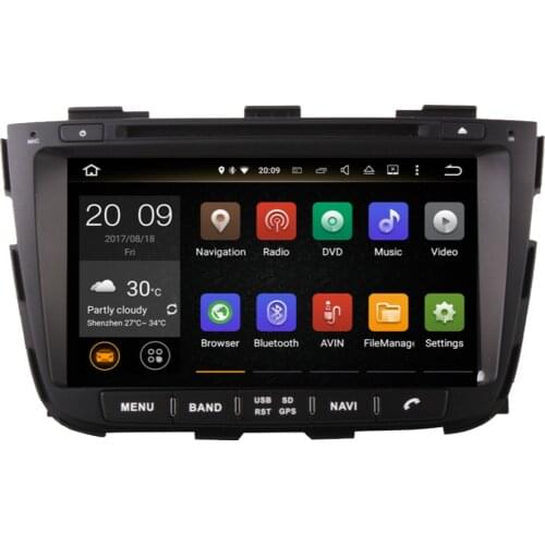 4G+64G Car GPS Navigation Android 10.0 For Kia Sorento 2013 2014 Radio With Bluetooth WiFi Mirror Link Support Backup Camera