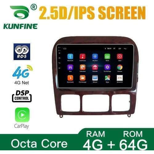 Car Radio For Benz S Class 1999-2007 Android Core Octa 10.0 Car DVD GPS Navigation Player Deckless Car Stereo Headunit