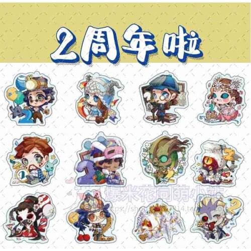 Joseph Joseph Delaones Delaones Michiko Cartoon Cute Acrylic Charm Keychains Identity V Game Anime Bags Pendant Holiday Gifts