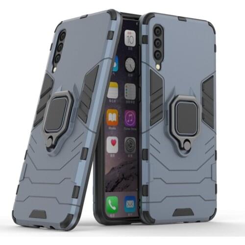 For Samsung Galaxy A50 Case Phone Bag Hard Magnetic Finger Ring Kickstand Case For Samsung Galaxy A50 Cover For Samsung A50 Case