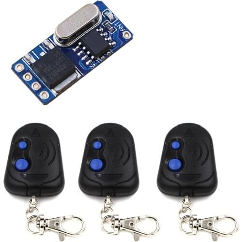 DC 3.5v 3.7v 4.5v 5v 6v 7.4v 8.4v 9v 12v Micro Wireless Remote Control Switch Teleswitch For LED Lamp Light 315Mhz/433Mhz