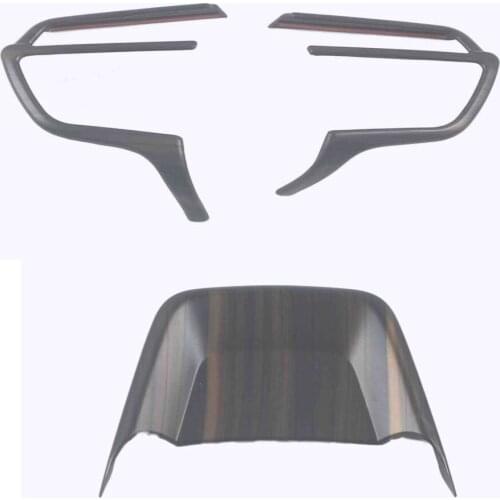 For Toyota Highlander 2021 2022 Car Steering Wheel Button Trim frame Steering wheel sticker Button cover trim Car Accessories