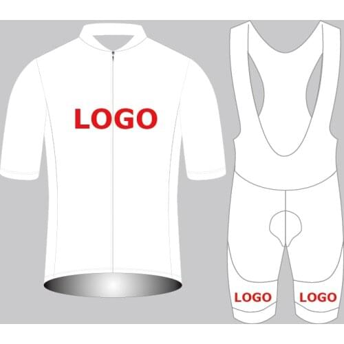 Factory Custom team Club Cycling Jersey design Logo Summer 19D Gel Pad Bib Shorts Bike Racing Cycling Clothing Maillot Ciclismo