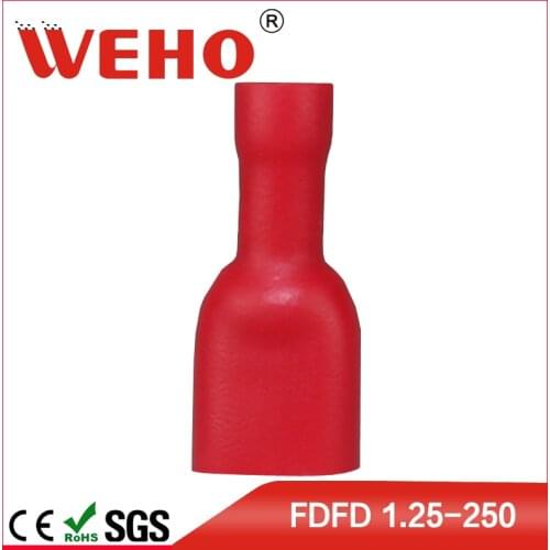 FDFD1.25-250 1000pcs/pack free shipping FDFD spade connector female