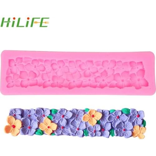HILIFE Cake Moulds Silicone 3D Four Leaf Clover Sugarcraft decorating tools Cooking Tools Cake Tools Kitchen Accessories