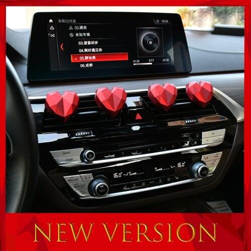 Heart Outlet Vent Perfume Clip Car Air Fresheners Auto Perfume Interior Car Accessories for girls Children
