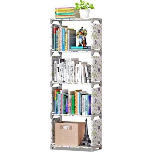 Bookshelf Storage Shelve for Books Simple Asemmbly Book Rack Bookcase for Home Furniture Boekenkast Home Furniture Bookcase