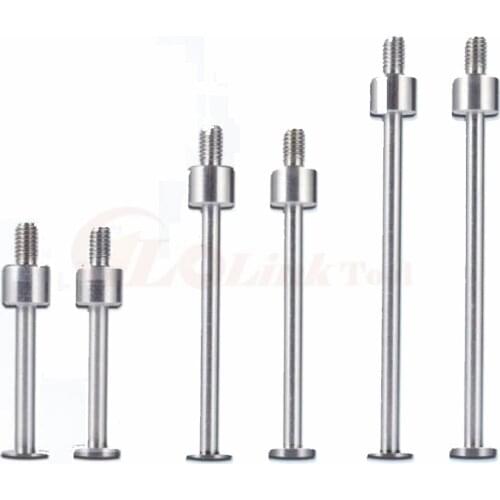 8mm 10mm OD 20mnm 30mm 40mm Length M2.5 Thread T Type Shape Round Pan Disk Gauge Micrometer Tip Lever Dial Test Indicator Pro