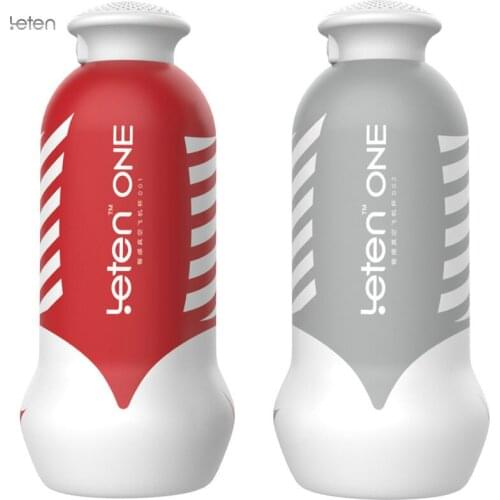 Leten Male Masturbator Sex Toy Penis Exercise Hip Sense Vacuum Vocal Masturbation Cup Triple Sucking Silicone Vagina Adult Store