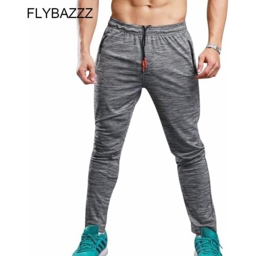 Men Summer Plus Size Fitness Sport Pants Joggers Elastic Breathable Sweat Pants Running Training Pants Gym Basketball Trousers