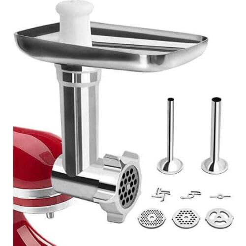 Meat Grinder Attachement Home Stuffer Mincer Food Processor Accessories For Kitchen Tools Gadgets Aid Stand Mixers Dining Bar