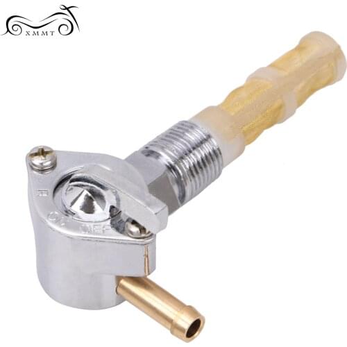 Motorcycle 3/8" NPT Gas Petrol Fuel Tank Switch Tap Petcock Valve For Harley Pre-74 Electra Glide Sportster
