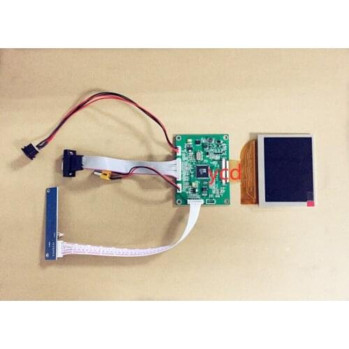 3.5 inch DIY projection dedicated PD035VX2 PD035VX1 bright LCD screen kit VGA + AV interface AD board