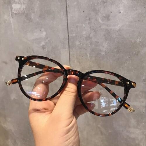 Blue Light Blocking Glasses Retro Round Frame Eyewear Women Men Optical Spectacles Anti-blue Rays Computer Gaming Goggles