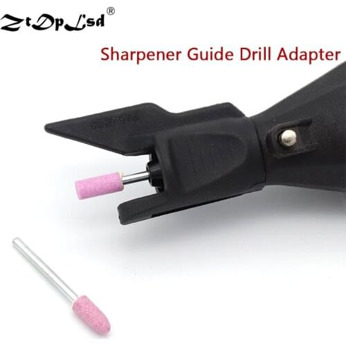 ZtDpLsd 1PCS Sharpener Guide Drill Adapter Saw Sharpening Attachment For Dremel Rotary Power Tools Mini Accessories Set
