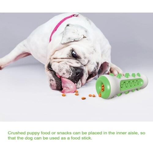 Dog Teeth Grinding Stick Gnawing Teeth Clean Bone Dog Tooth Brush Chewing Gum Pet Toy Dog Bite Resistant Molar Training Grinding