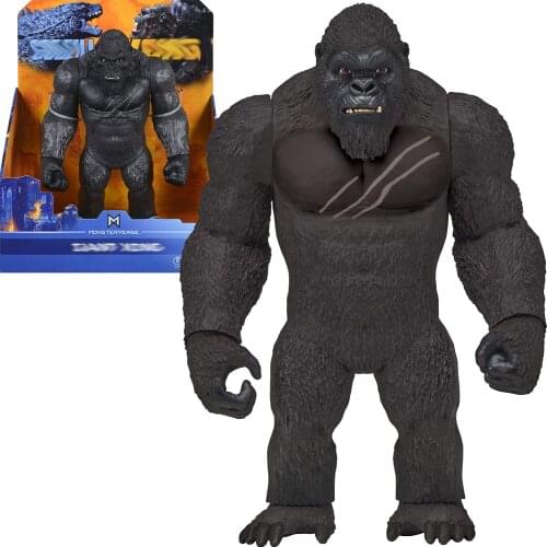 11-Inch Godzilla VS Kong Dinosaurios De Juguete 2021 Monsterverse Movie Action Anime Figure Giant King Kong Kids Toys Gift