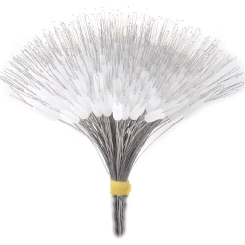 300 Pcs/Pack Fishing Bobber Oval Silicone Float Stopper Space Beans Connector Fishing Line Accessory