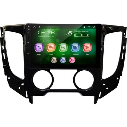 Allways 9" IPS Screen Android 9.0 Octa-core Ram 2GB Rom 32GB Car Multimedia for Mitsubishi Triton 2017 Manual Air Condition