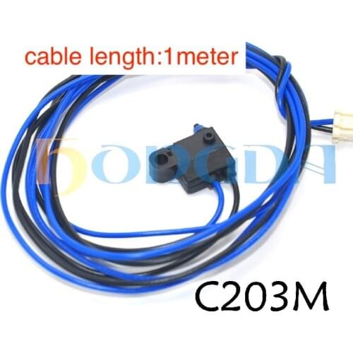 Car Micro Switch D2HW-C203M with Line Waterproof 1Meter