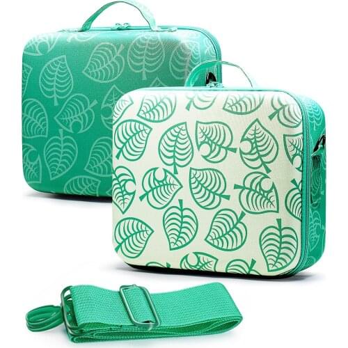 Nintendo Carrying Case Hard Case Storage Bag with Handle,Shoulder Strap,Fits Switch Accessories Animal and Crossing Joy-Con