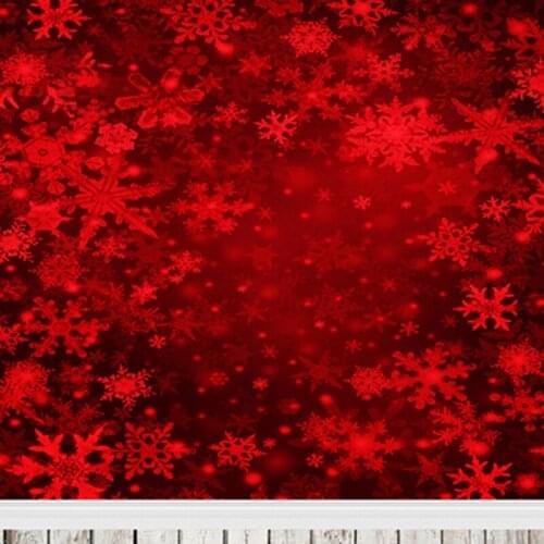 Red Winter Snowflakes Photography Backgrounds Christmas Stage Photographic Backdrops fond de studio de photographie 150cm*200cm